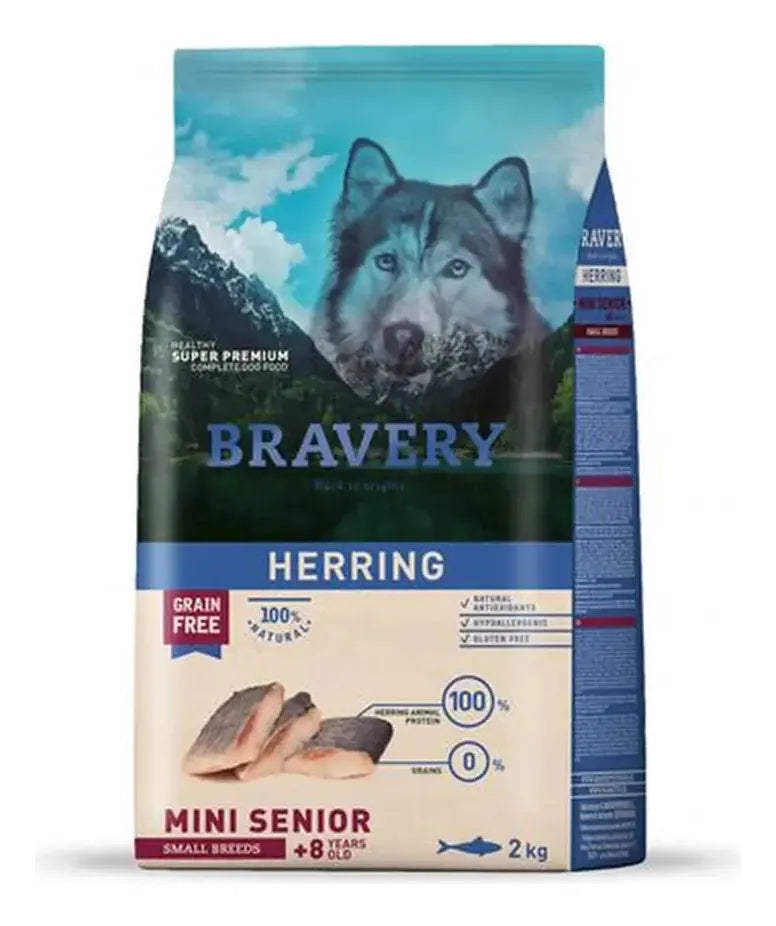 BRAVERY PERRO HERRING MINI ADULT SMALL BREEDS SENIOR