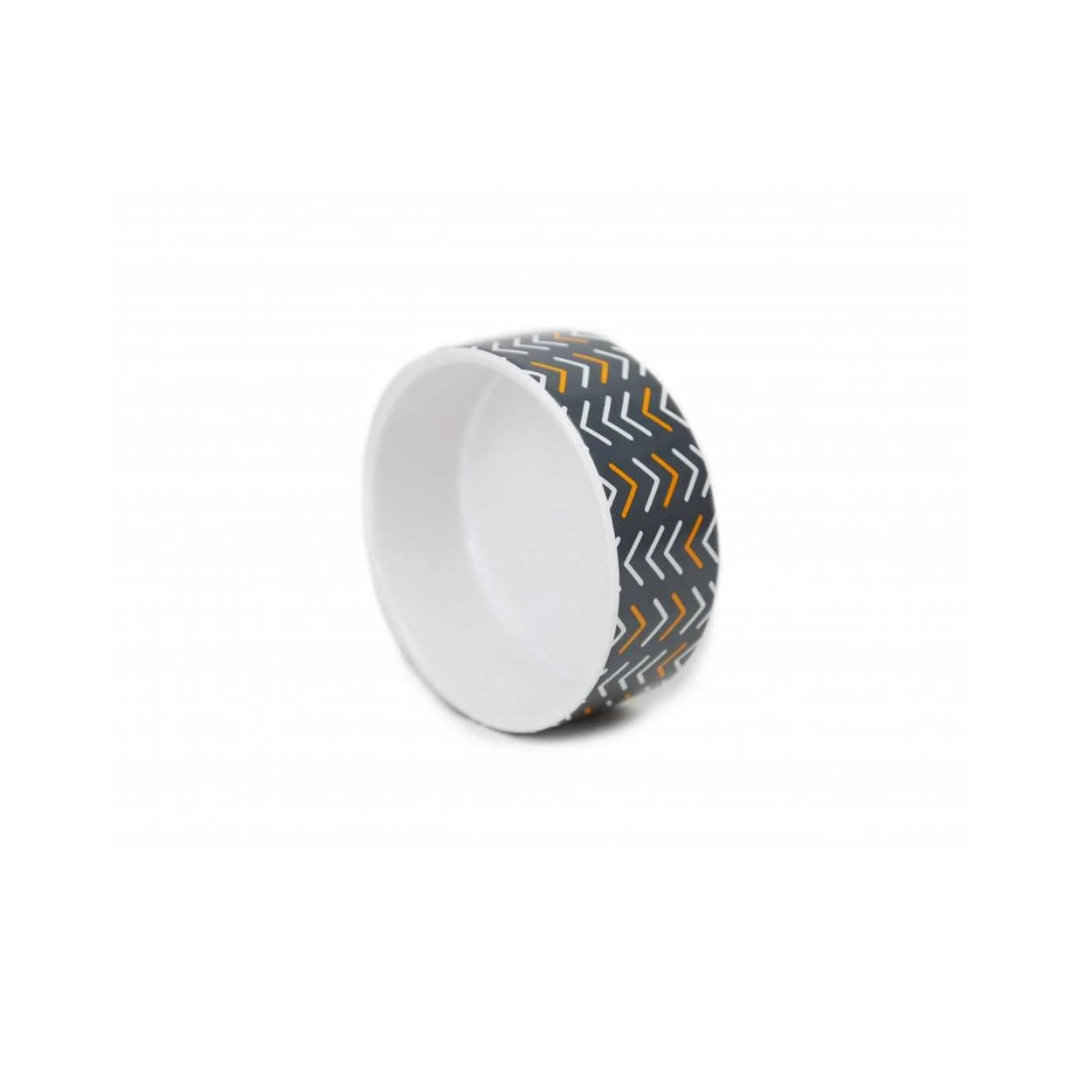 BRNX PLATO CERAMICA MINIMALISTA NEGRO