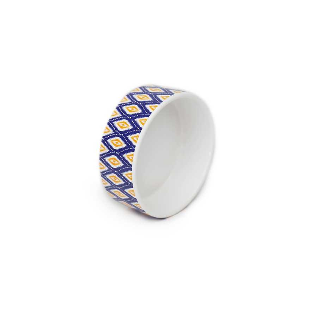 BRNX PLATO CERÁMICA VINTAGE AZUL