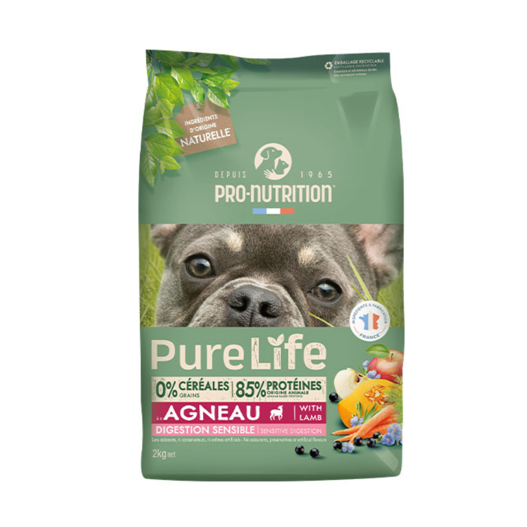PRO-NUTRITION PERRO PURE LIFE ADULT SENSITIVE DIGESTION LAMB