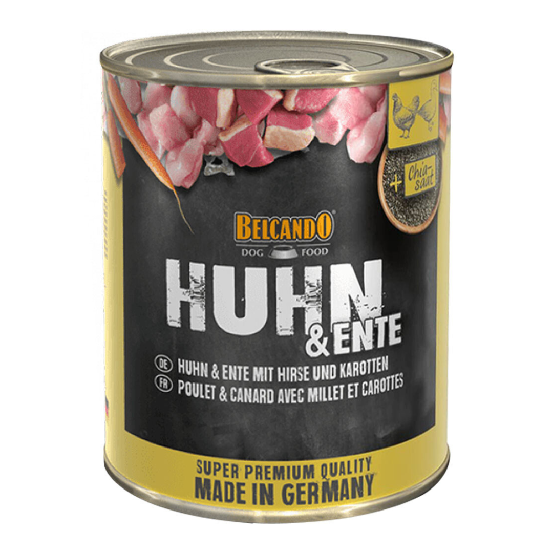 BELCANDO PERRO POLLO CON PATO MIJO Y ZANAHORIAS