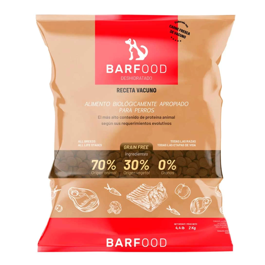 BARFOOD PERRO DESHIDRATADO VACUNO