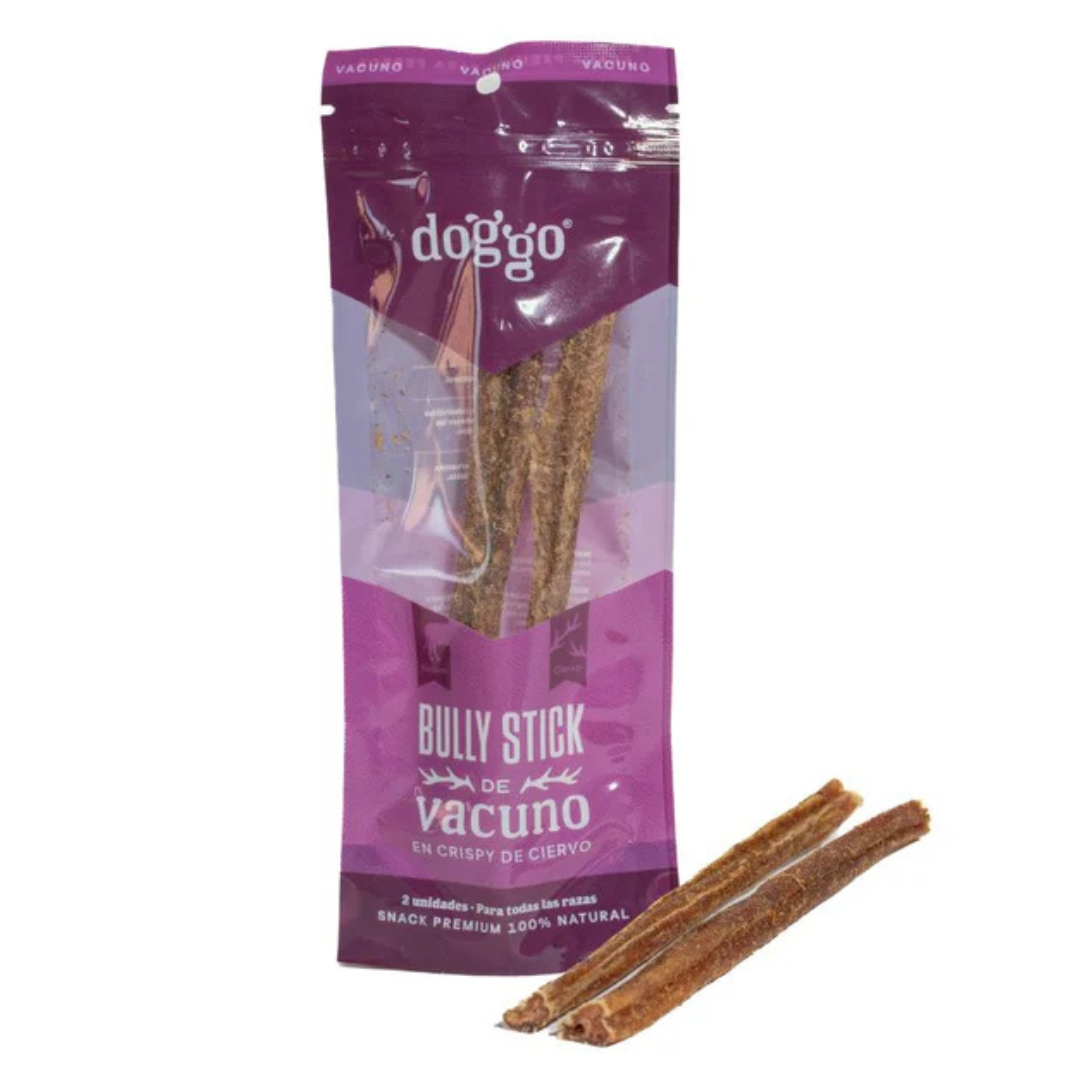 DOGGO PERRO BULLY STICK APANADO EN CIERVO