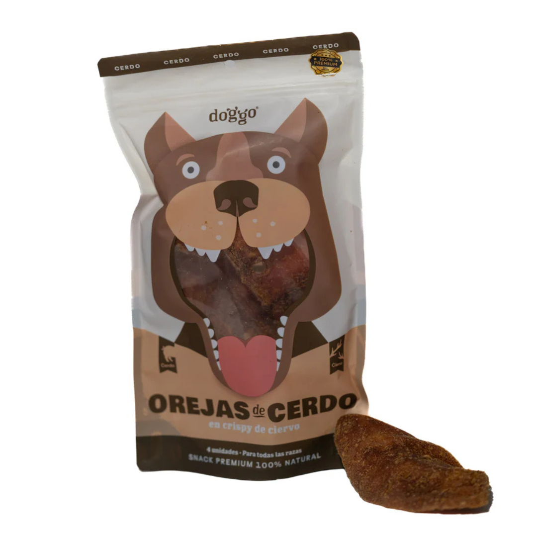 DOGGO PERRO OREJAS DE CERDO