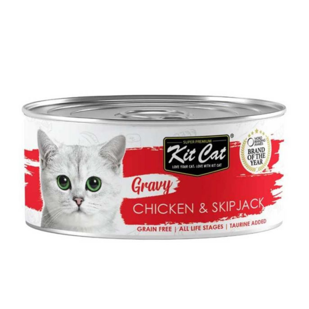 KIT CAT GATO GRAVY SERIES CHICKEN & SKIPJACK
