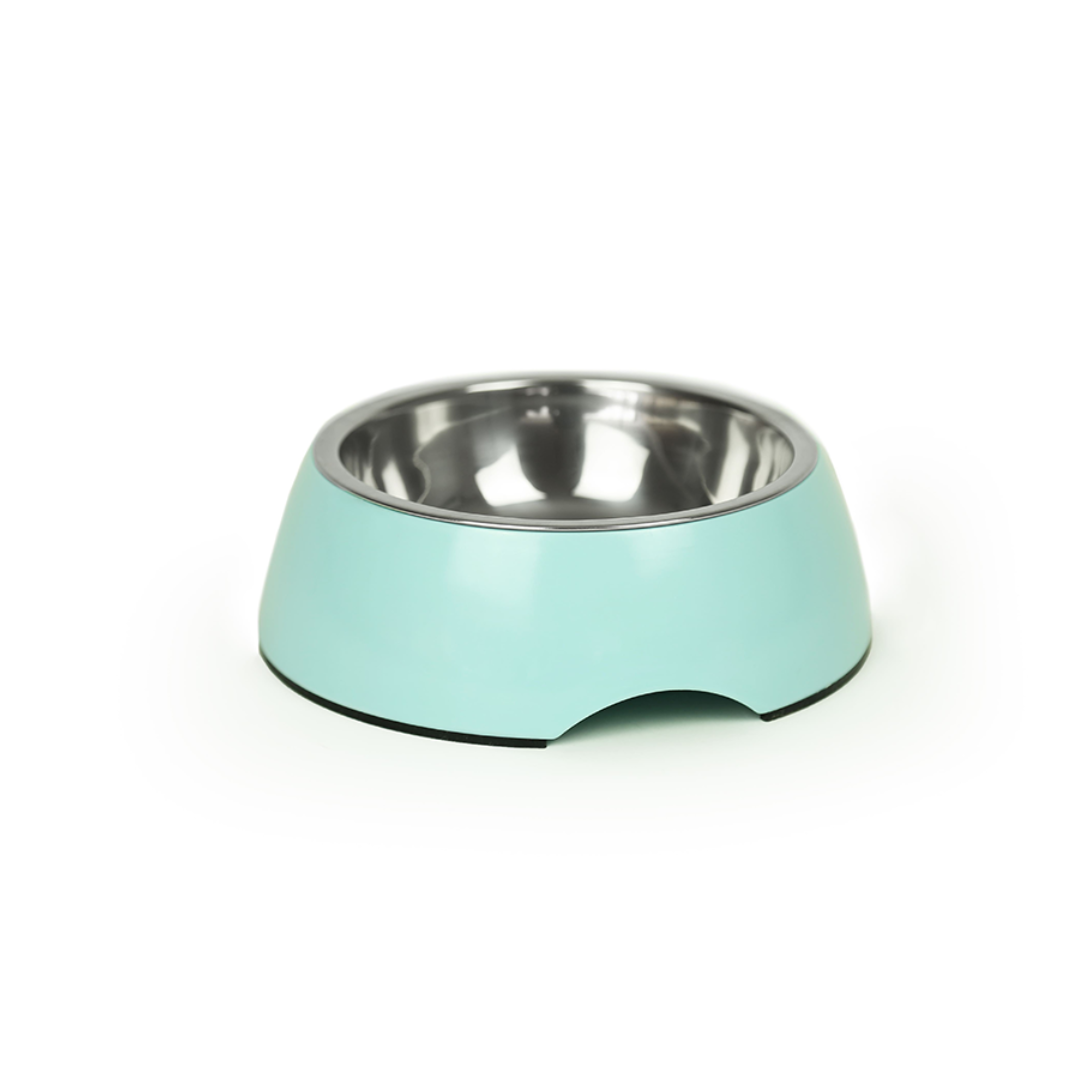 BRNX PLATO MELAMINA + INOX CELESTE