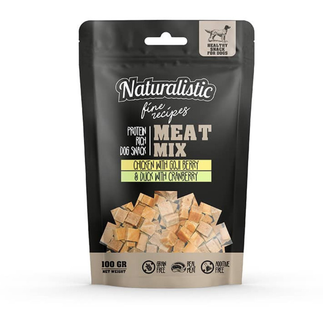 NATURALISTIC MEATMIX CHICKEN WITH GOJI BERRY & DUCK WITH CRANBERRY