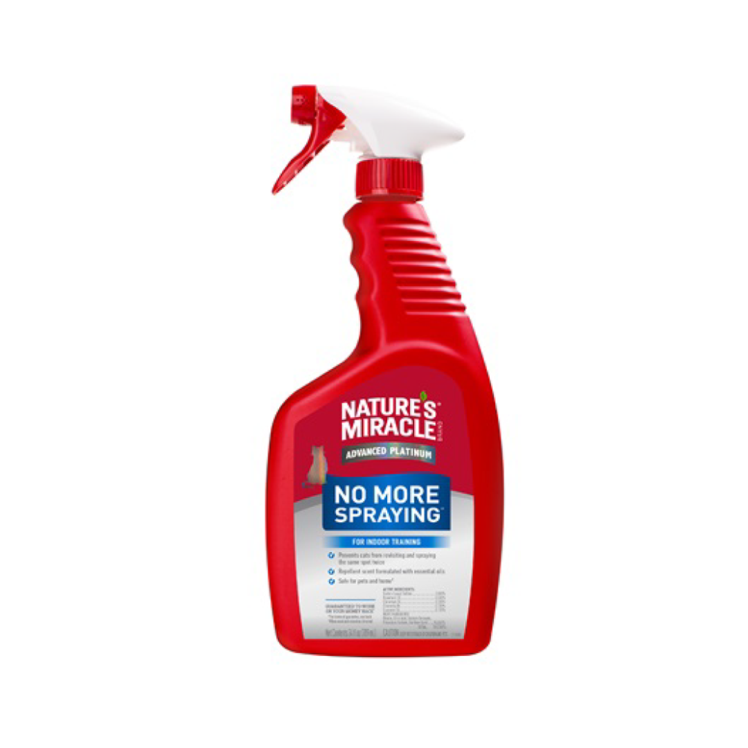NATURES MIRACLE ADVANCE PLATINUM NO MORE SPRAYING GATOS