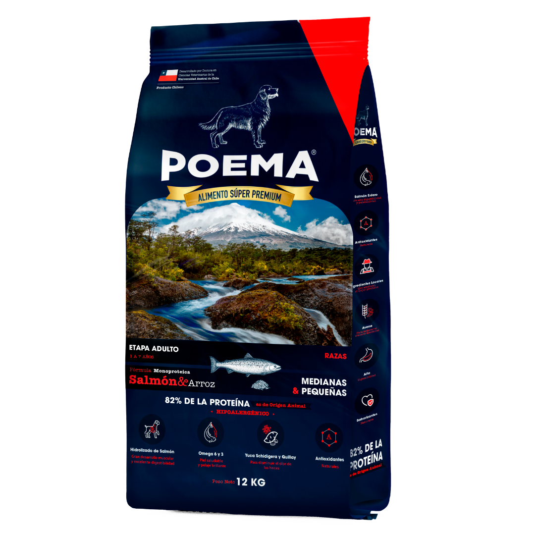 POEMA PERRO ADULTO SALMON
