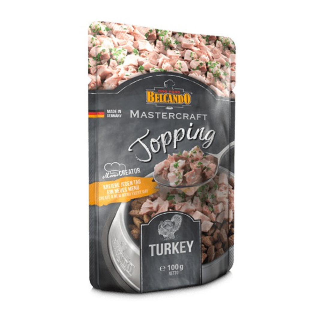 BELCANDO PERRO MASTERCRAFT TOPPING PAVO UNIDAD