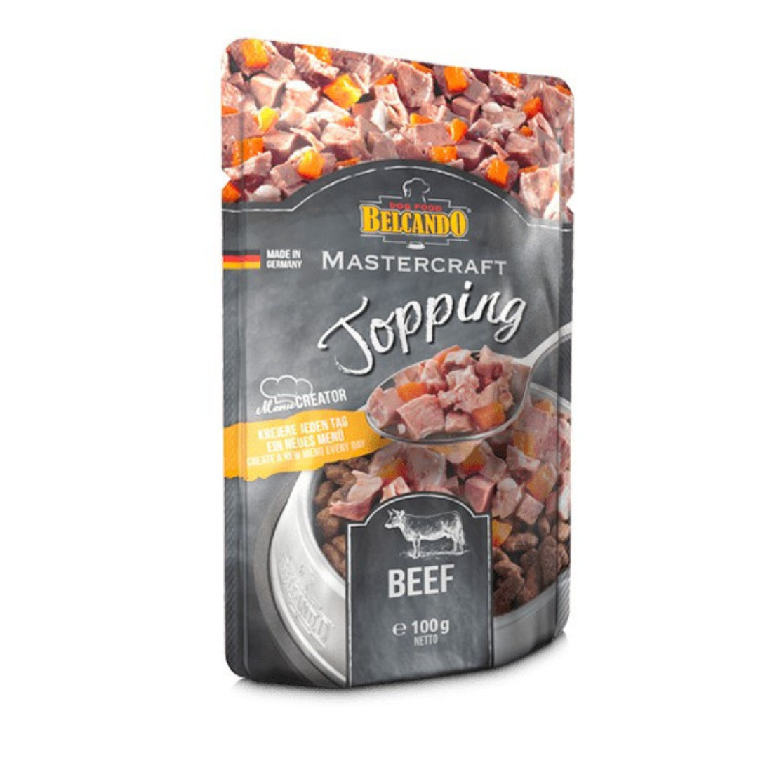 BELCANDO PERRO MASTERCRAFT TOPPING TERNERA