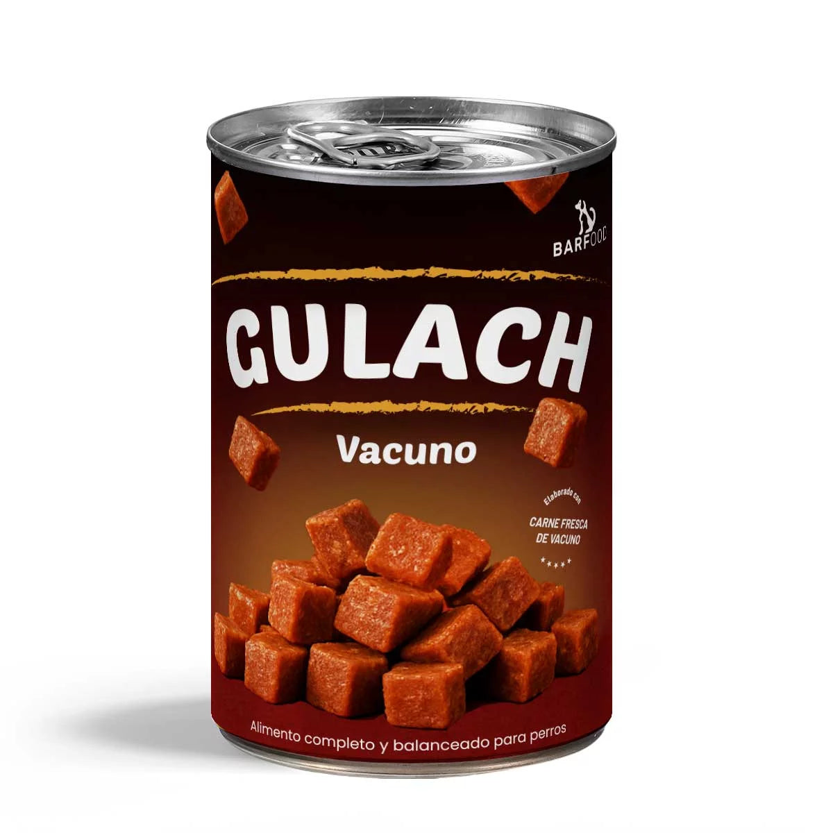 BARFOOD PERRO GULACH VACUNO LATA