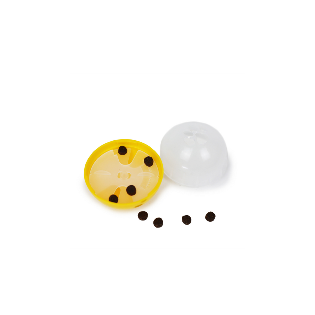 HEY! PELOTA DISPENSADORA DE PREMIOS GATO 8,5CM