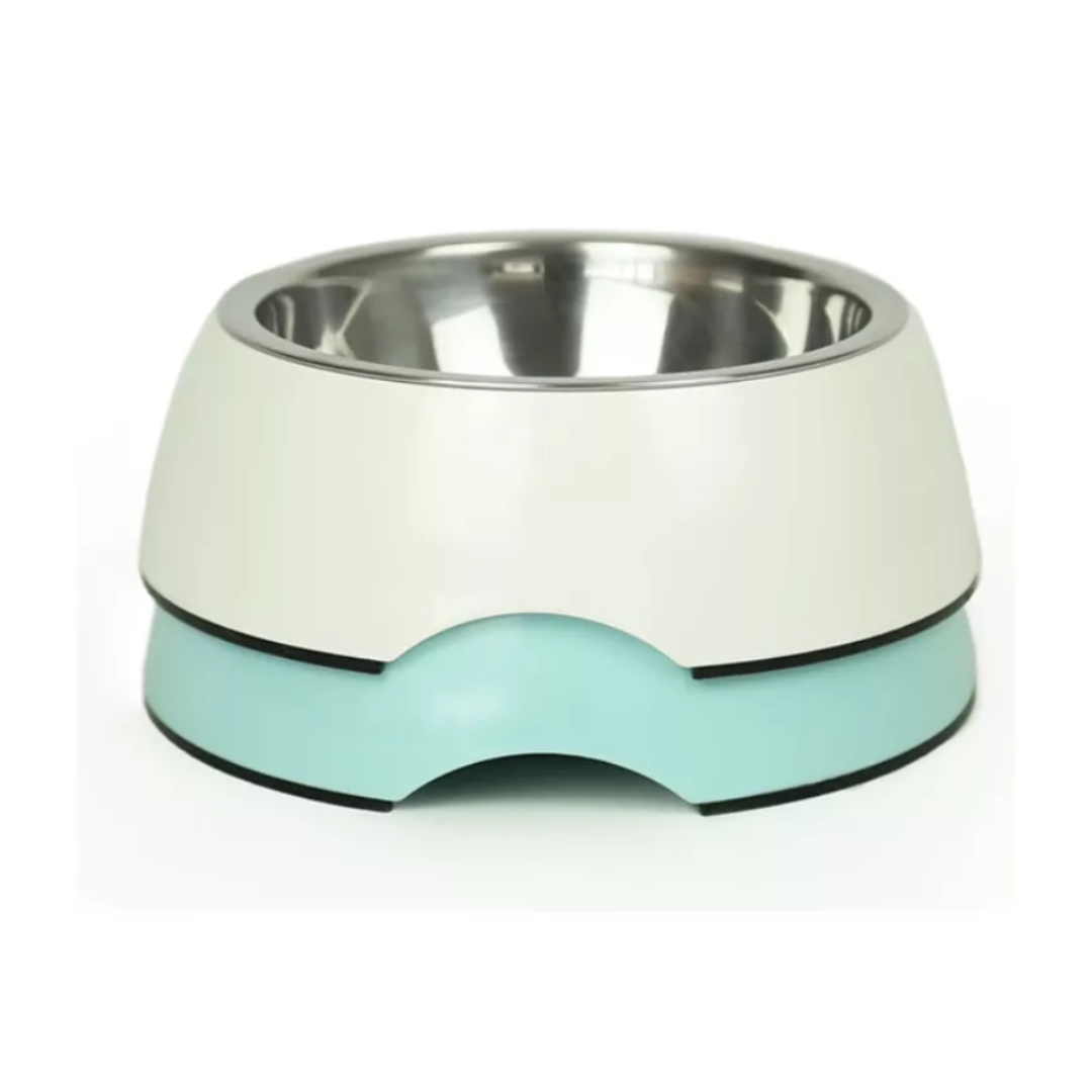 MARBEN PETS PLATO MELAMINA ACERO INOX