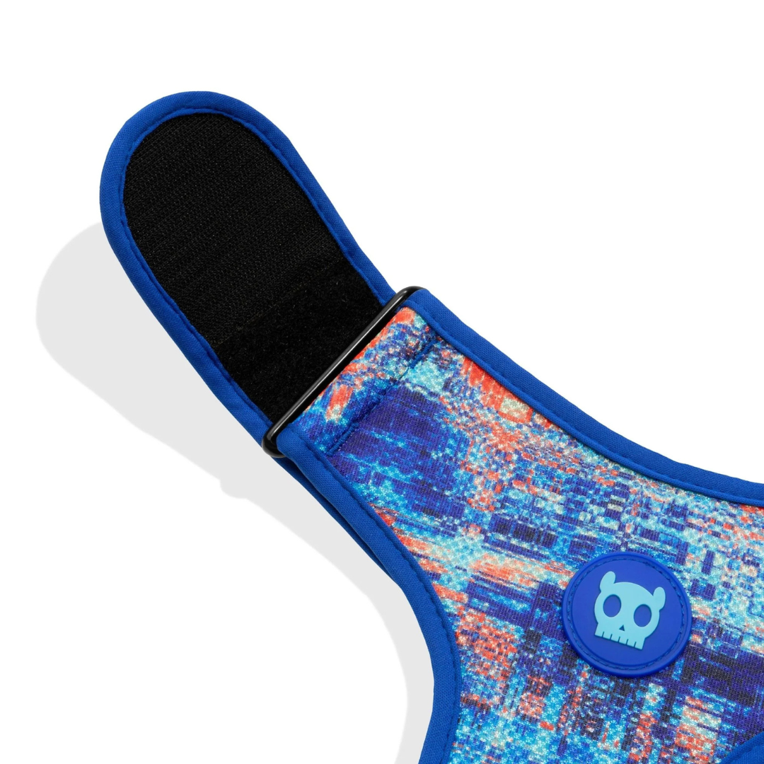 ZEE.DOG GLITCH ERROR 404 ADJUSTABLE MESH PLUS DOG HARNESS