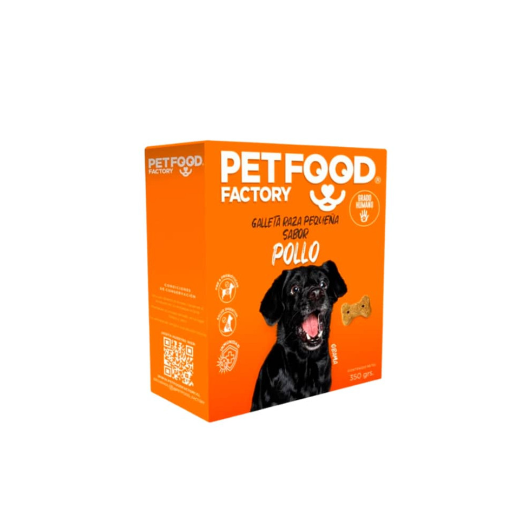 PETFOOD GALLETA HUESITO RAZA PEQUEÑA POLLO 350 GR