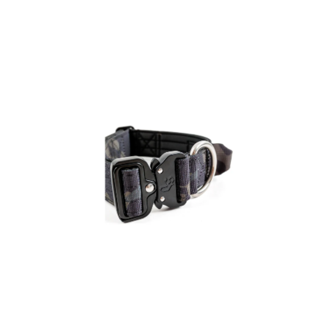STREET DOGS COLLAR COMBAT 4 CM BLACK CAMO