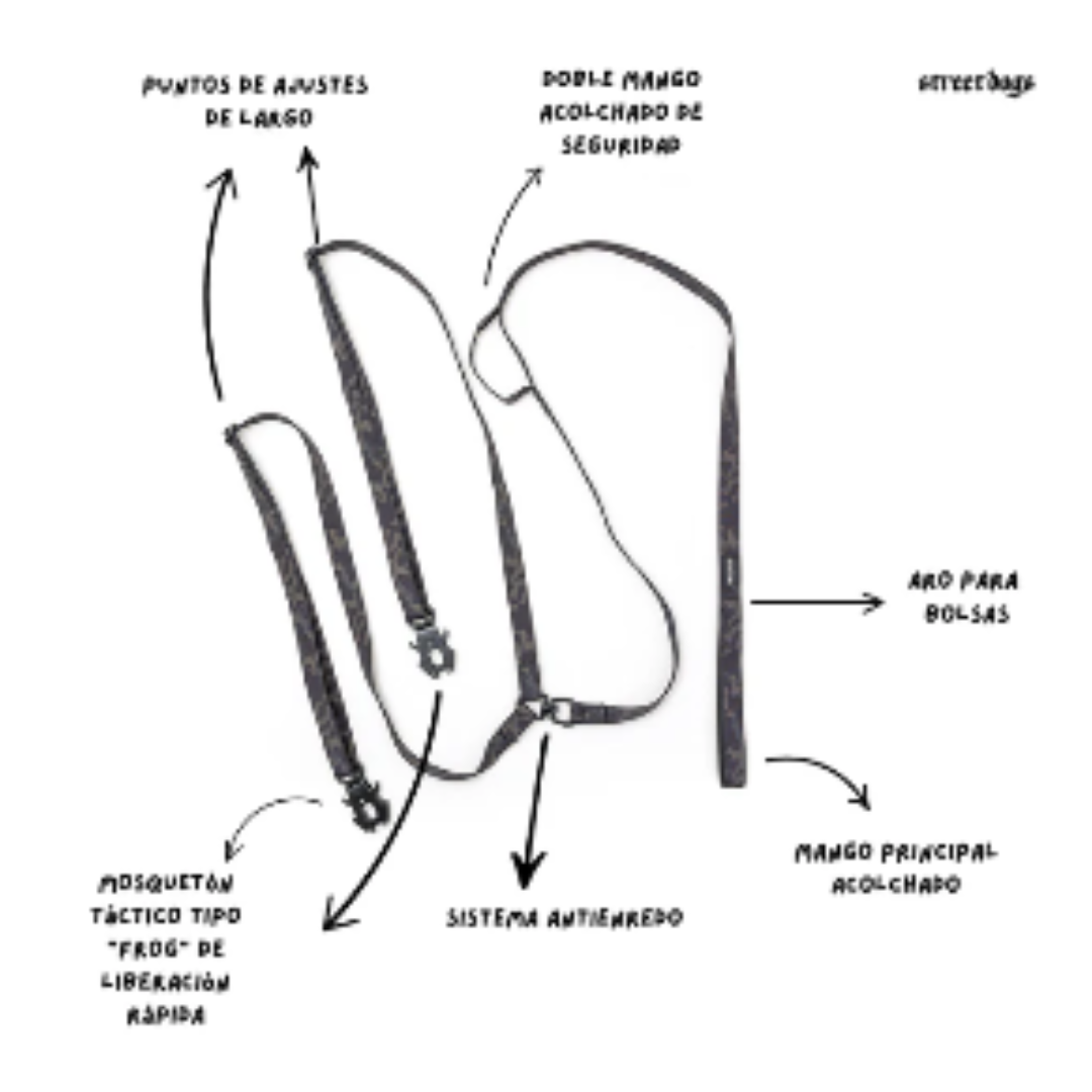 STREET DOGS CORREA DOBLE PARA 2 PERROS