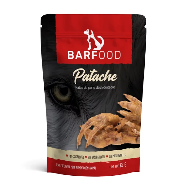 BARFOOD PERRO PATACHE 65 GR