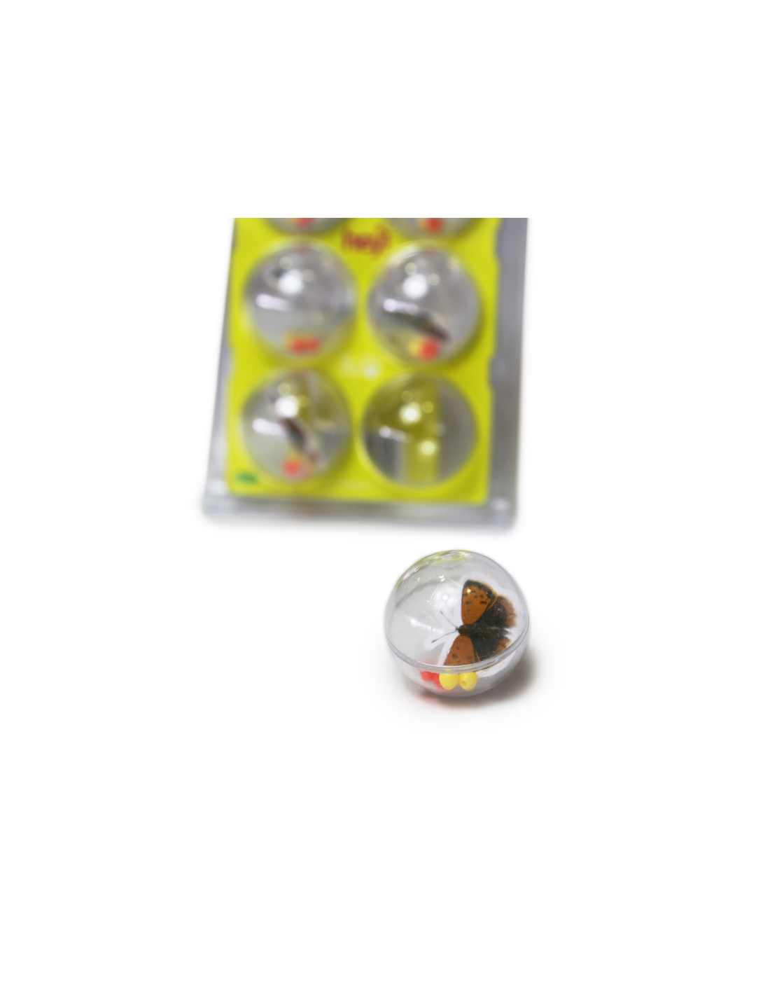 HEY! PELOTAS CON INSECTOS PACK 6 UNID