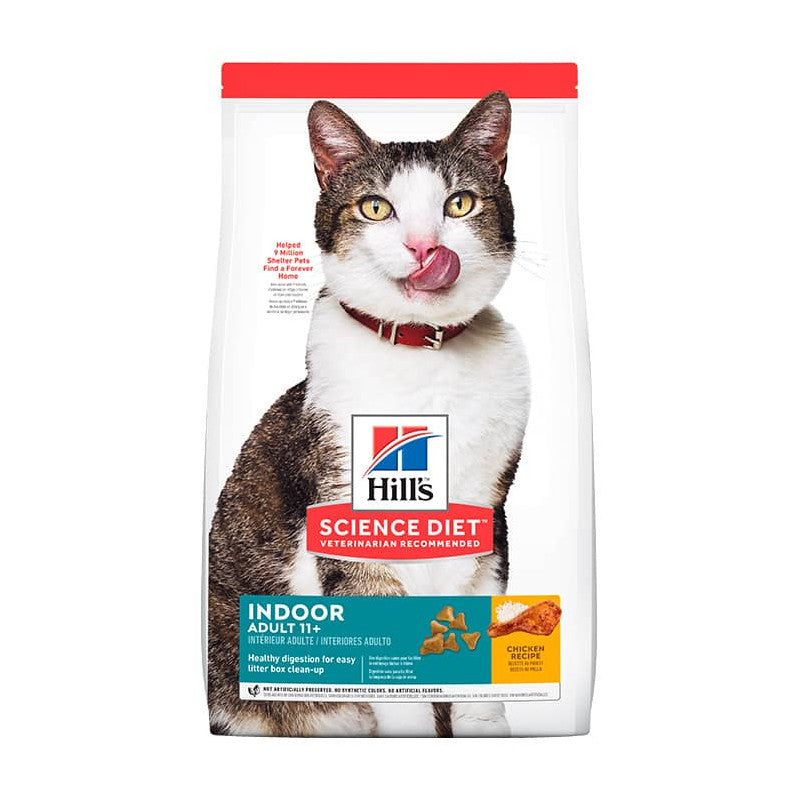 HILLS GATO SCIENCE DIET INDOOR ADULT 11+ 1,59 KG