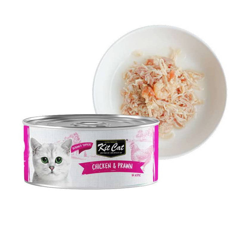 KIT CAT GATO DEBONED CHICKEN & PRAWN TOPPERS