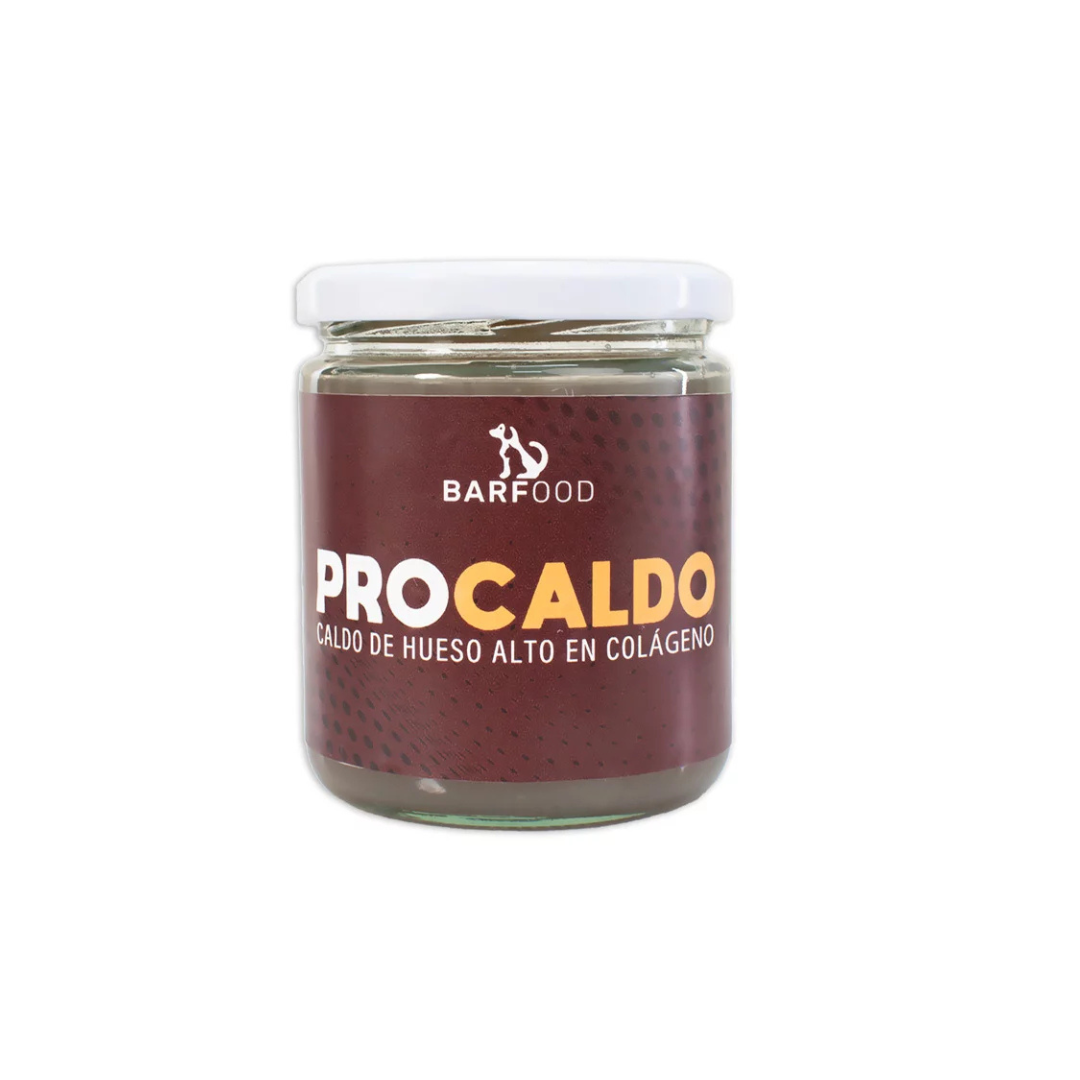 BARFOOD PERRO PROCALDO VACUNO (CALDO DE HUESOS) POTE 450 ML