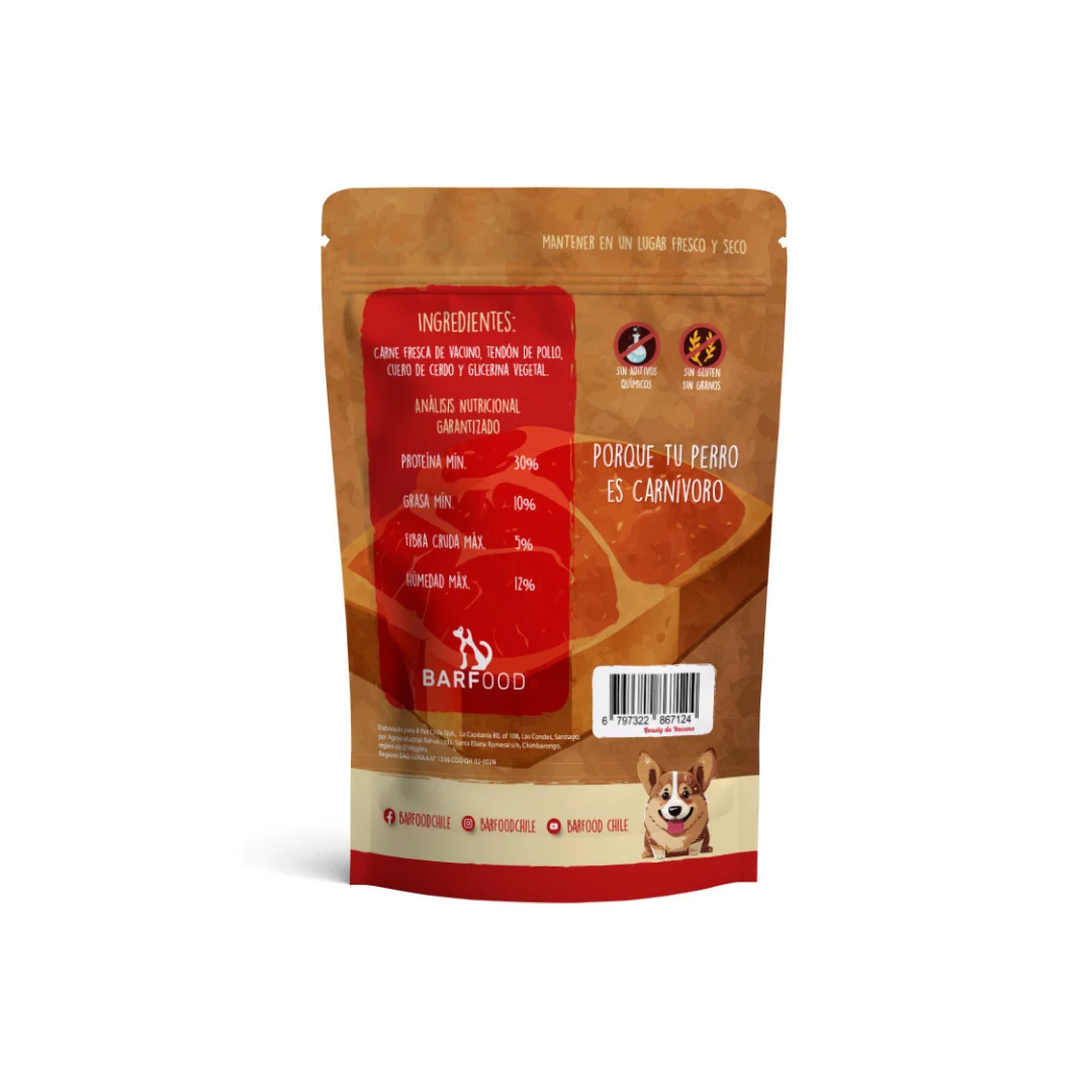 BARFOOD PERRO ROASTY DE VACUNO