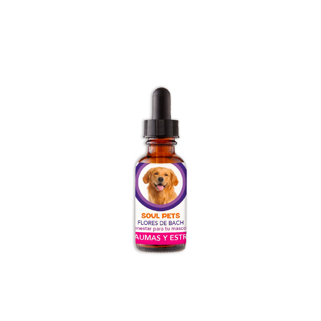 SOUL PETS PERRO FLORES DE BACH TRAUMA Y ESTRÉS (SPP-05)