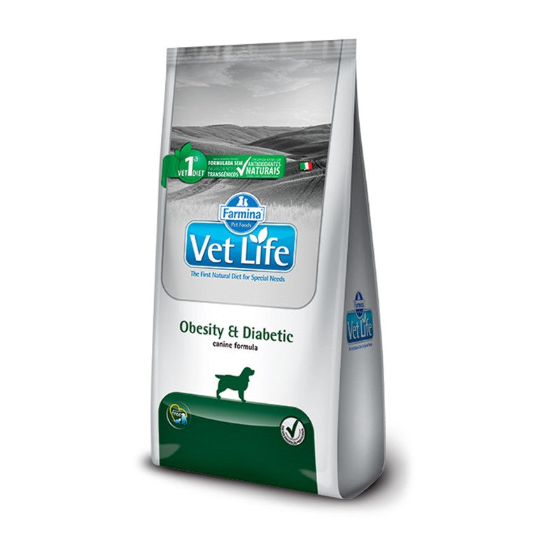 VET LIFE PERRO OBESITY DIABETIC