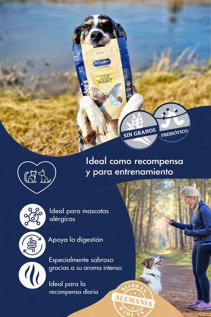 DR. CLAUDER´S PERRO Y GATO TRAINEE SNACK INSECT
