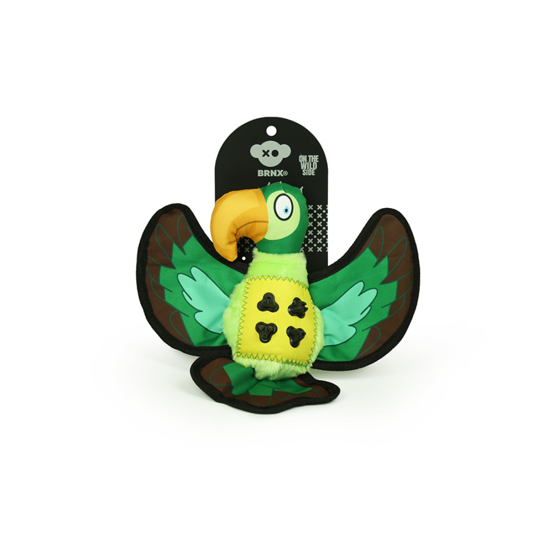 BRNX JUGUETE LORO TEXTIL REPELENTE AL AGUA 30,5 CM