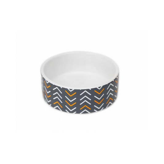 BRNX PLATO CERAMICA MINIMALISTA NEGRO