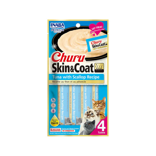 CHURU SKIN CAT TUNA WITH SCALLOP RECIPE
