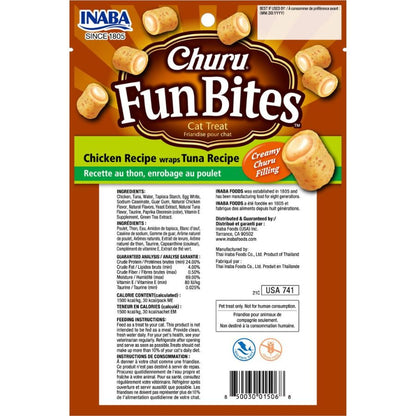 CHURU GATO FUN BITES POLLO Y ATÚN