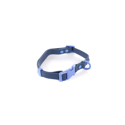 STREET DOGS COLLAR PVC BLUE