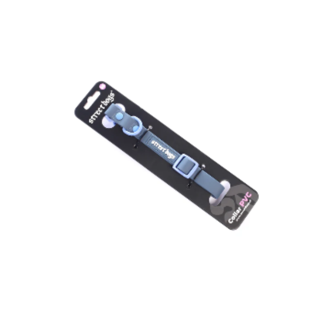 STREET DOGS COLLAR PVC BLUE