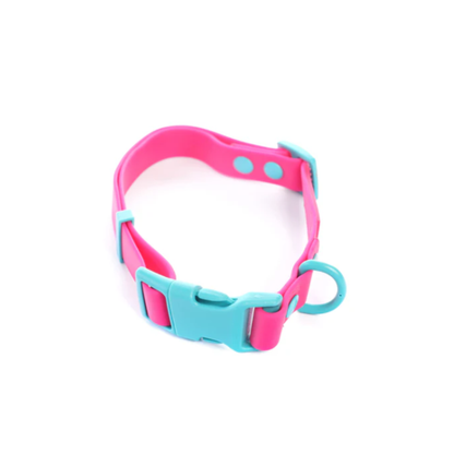 STREET DOGS COLLAR PVC PINK