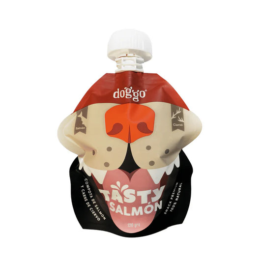 DOGGO PERRO COMPOTA TASTY SABOR SALMÓN 120g
