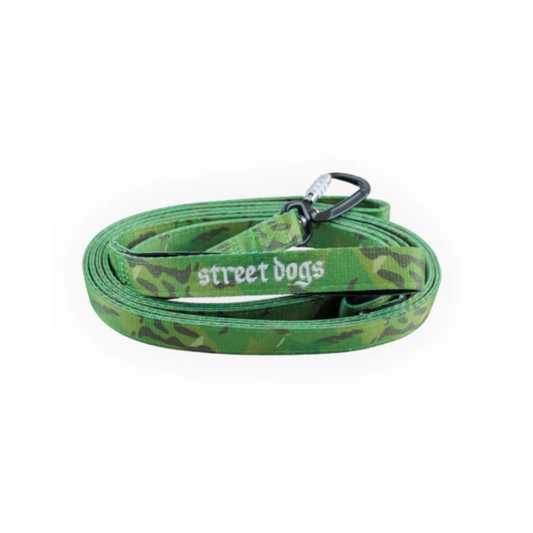 STREET DOGS PERROS CORREA LARGA MOSQUETÓN AUTOMÁTICO 5 METROS