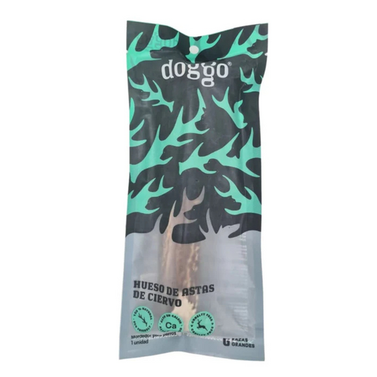 DOGGO PERRO ASTAS DE CIERVO