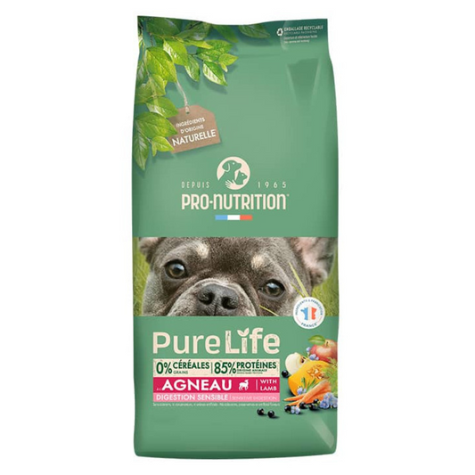 PRO-NUTRITION PERRO PURE LIFE ADULT SENSITIVE DIGESTION LAMB