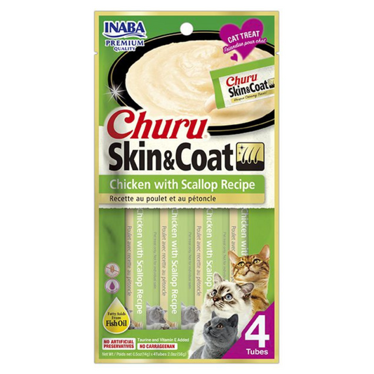CHURU SKIN CAT CHICKEN SCALLOP