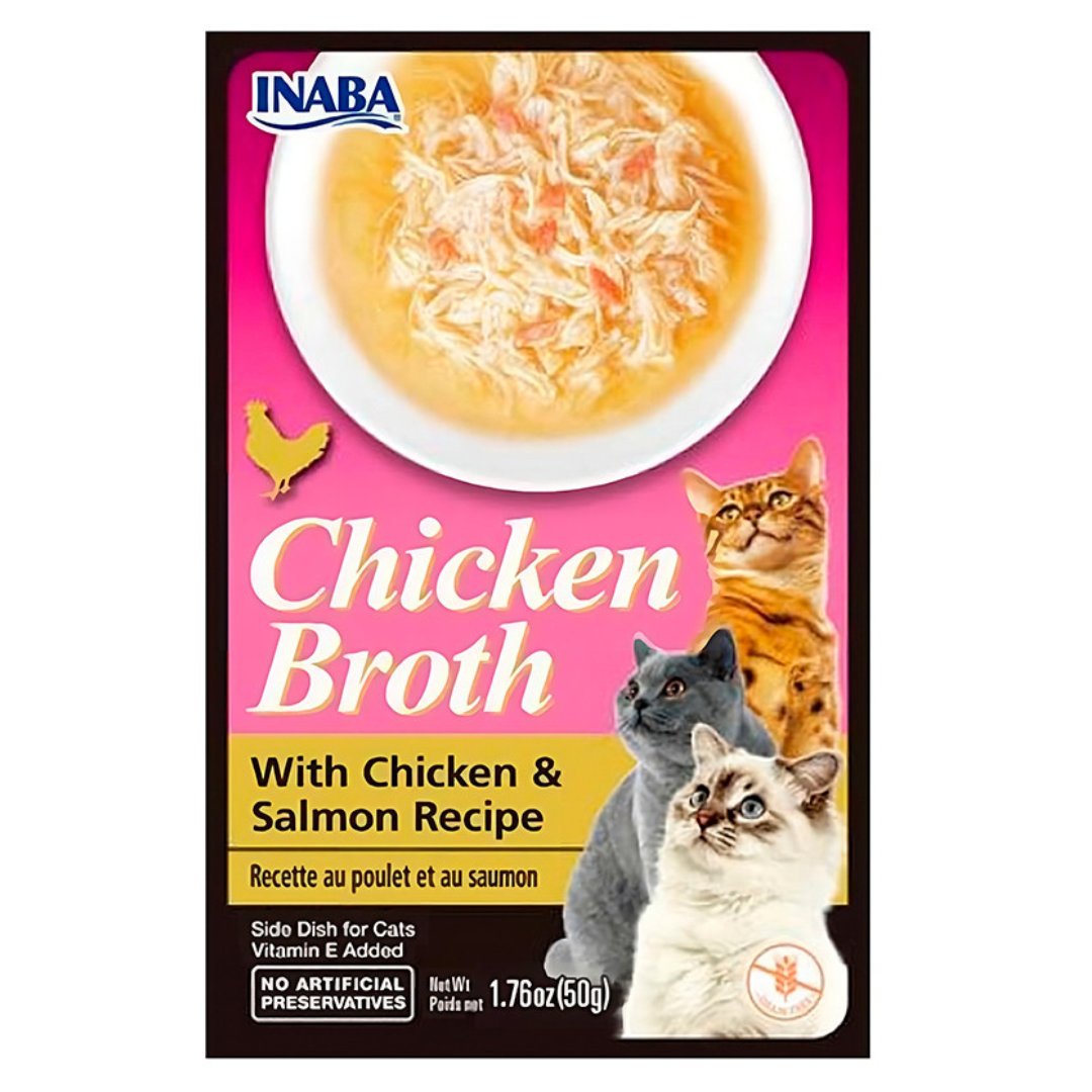 CHURU BROTH CAT CHICKEN SALMON RECIPE