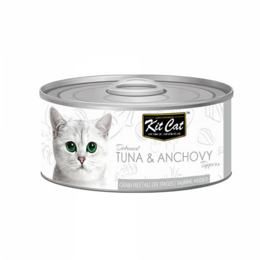 KIT CAT GATO DEBONED TUNA & ANCHOVY TOPPERS