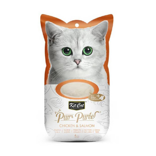 KIT CAT GATO SNACK CHICKEN & SALMON (4X15G)