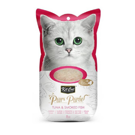 KIT CAT GATO SNACK TUNA & SMOKED FISH (4X15G)