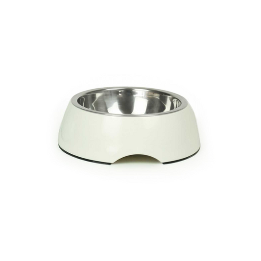 BRNX PLATO MELAMINA + INOX BLANCO