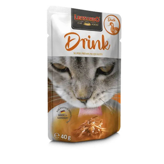 LEONARDO GATO DRINK DUCK
