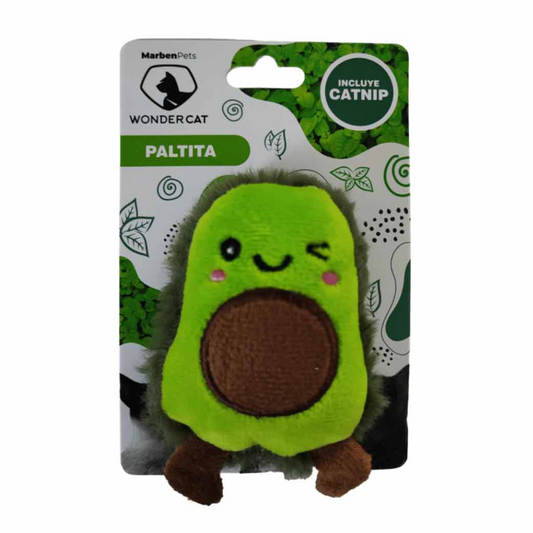 MARBEN PETS GATO PELUCHE DE PALTA